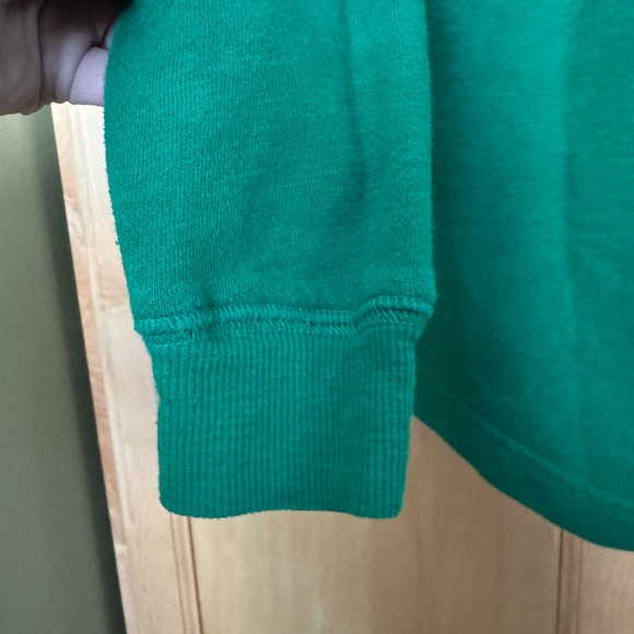 VS PINK Vibrant Green Winter Bling Pullover - Picture 7 of 8